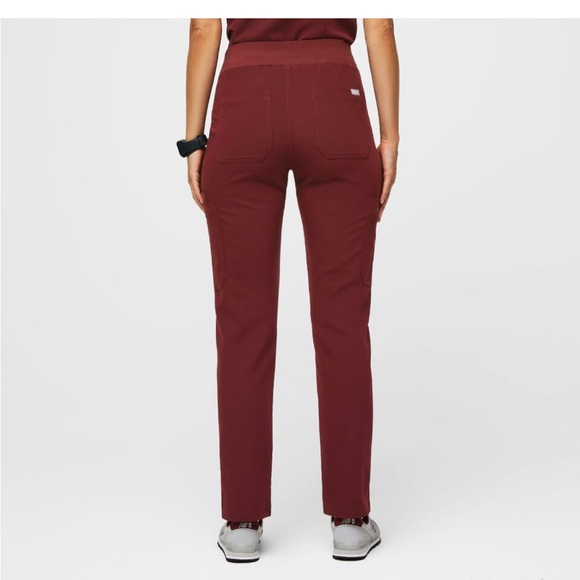 Figs High Waisted Yola Skinny Scrub Pants - Picture 3 of 12
